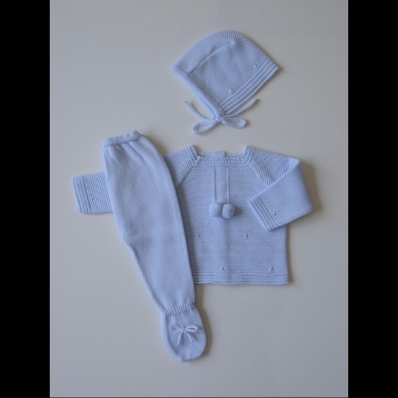 Baby Boy knit set NEW - Picture 2 of 2